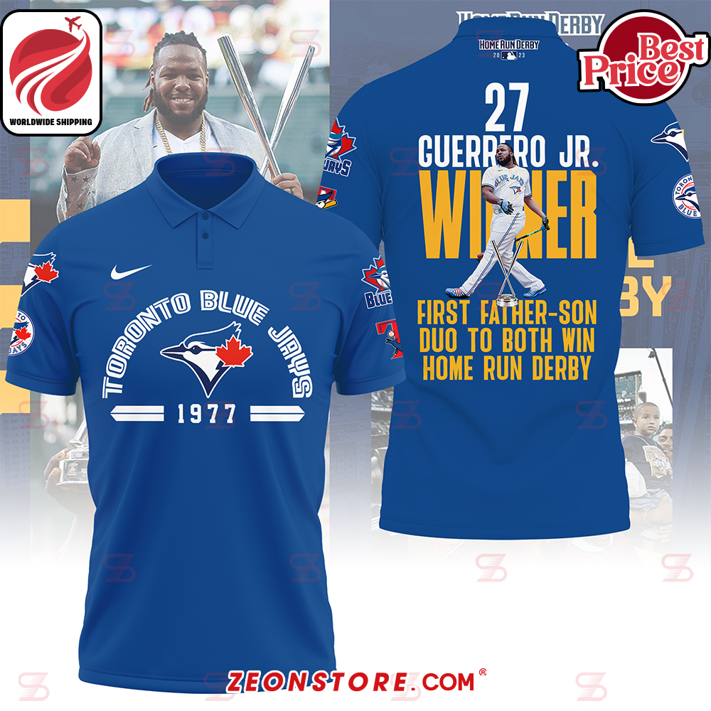 Toronto Blue Jays Vladimir Guerrero Jr. 27 Polo Shirt