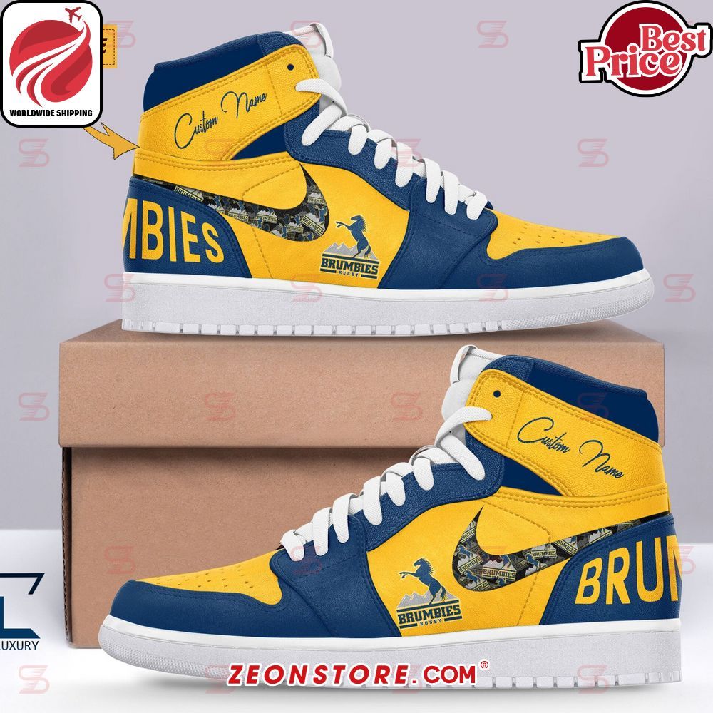 ACT Brumbies Super Rugby Pacific Air Jordan High Top Shoes