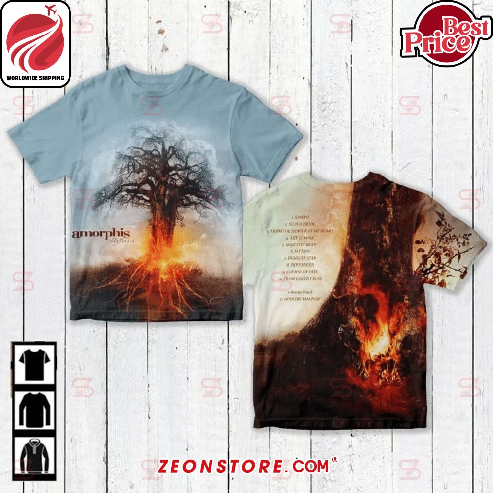 Amorphis Skyforger Album Cover Shirt