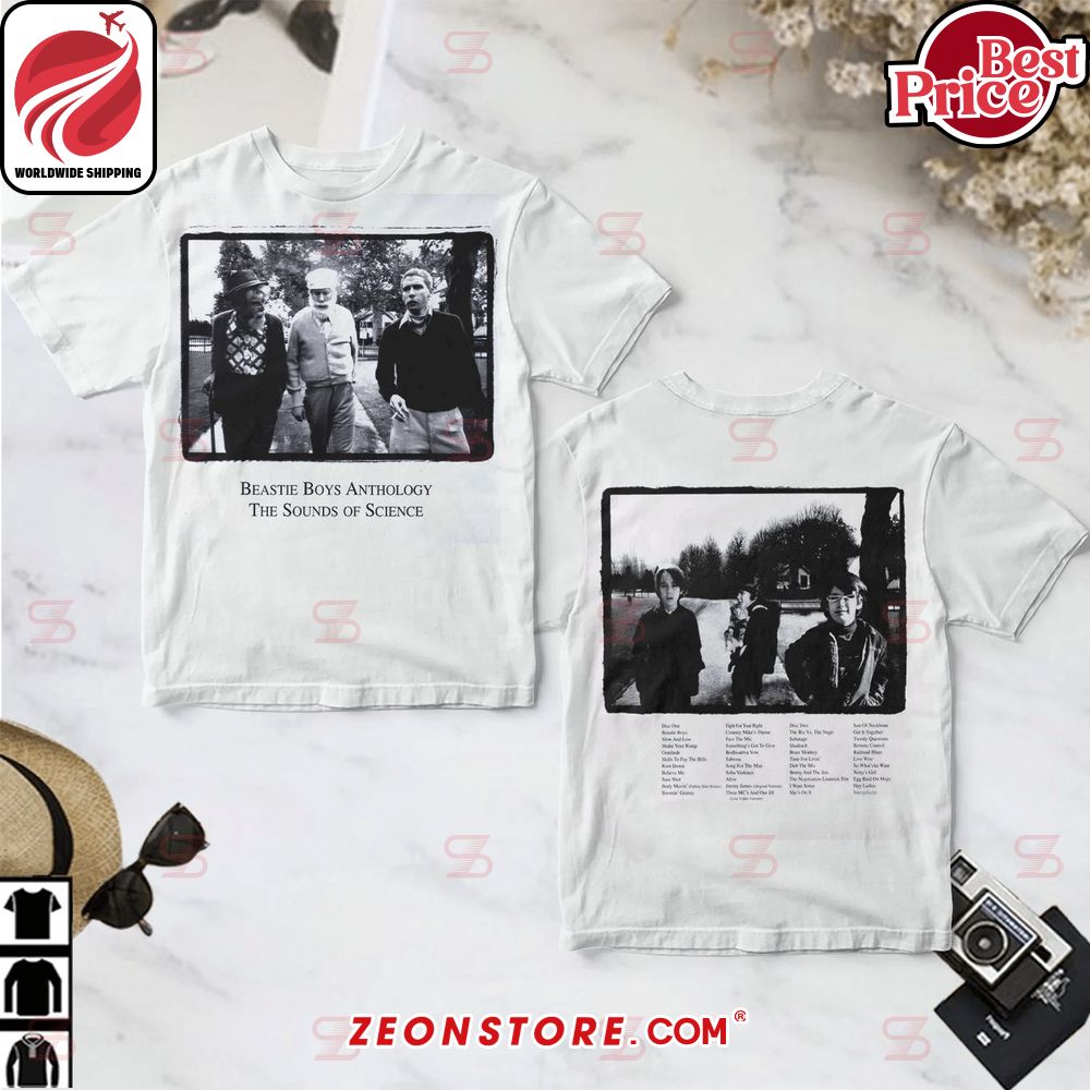 Beastie Boys Anthology The Sounds of Science Album Cover Shirt