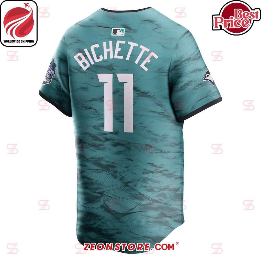 Bo Bichette American League Nike 2023 MLB All-Star Game Teal Baseball Jersey