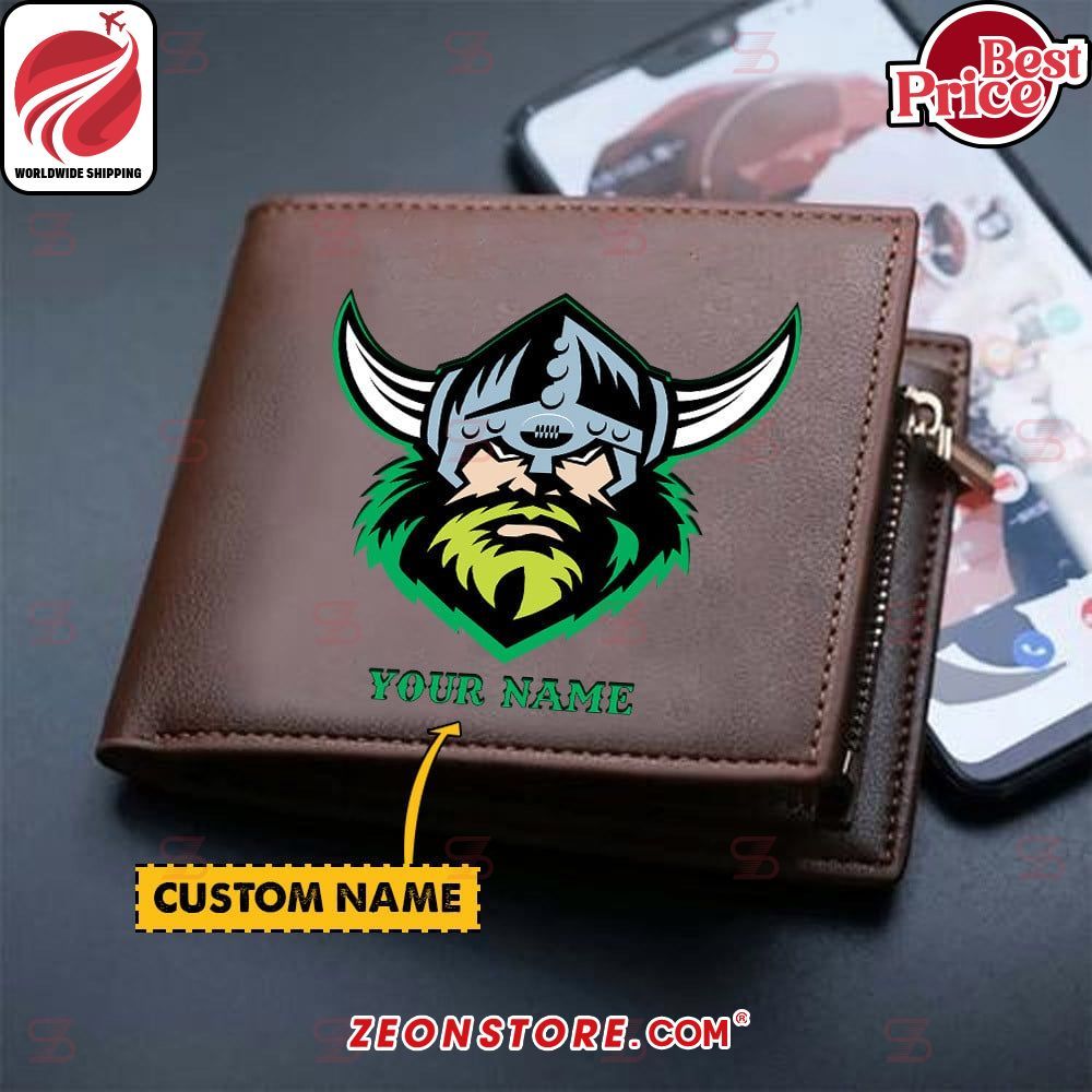 Canberra Raiders Custom Leather Wallet