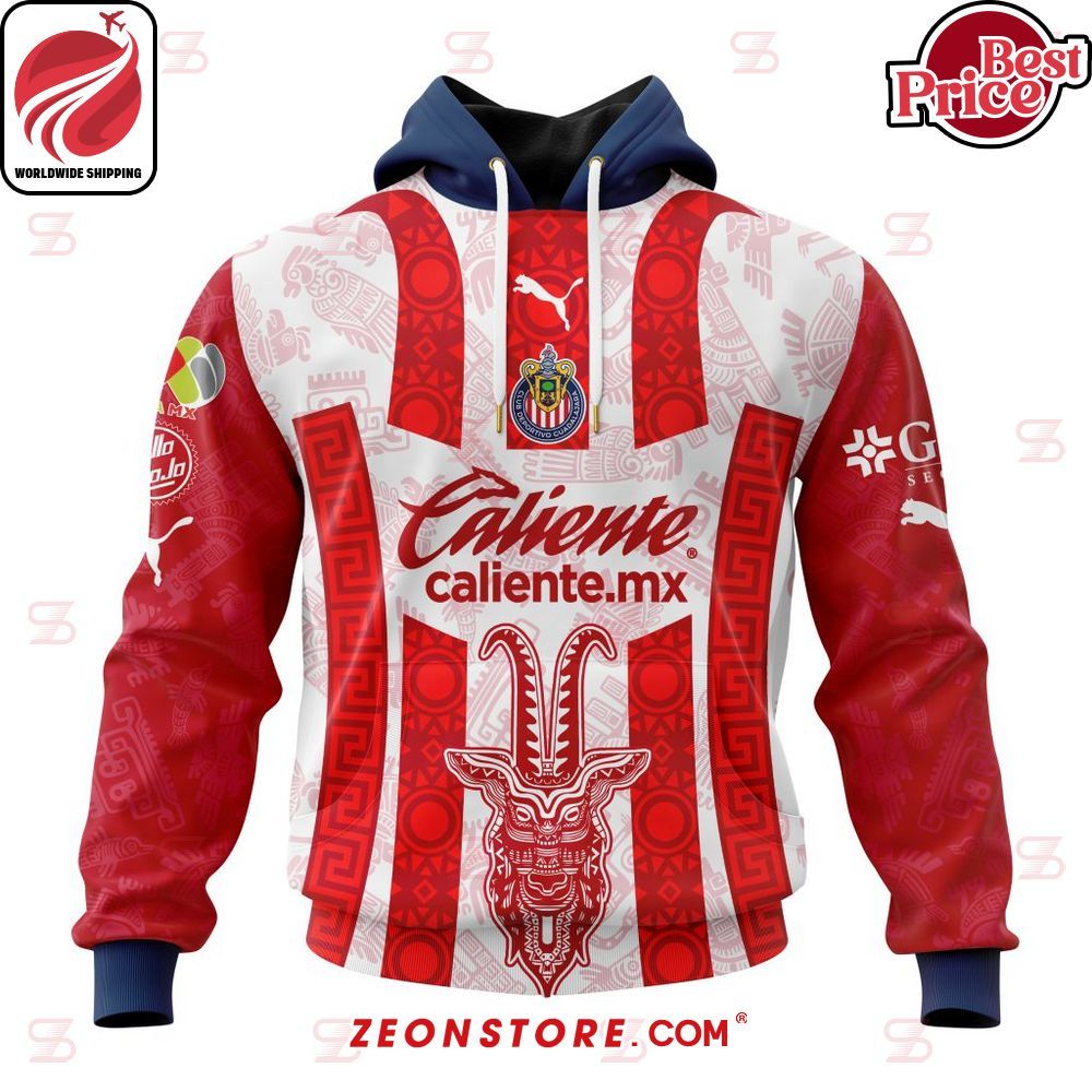 Chivas de Guadalajara Caliente Liga MX 2023 Hoodie Shirt
