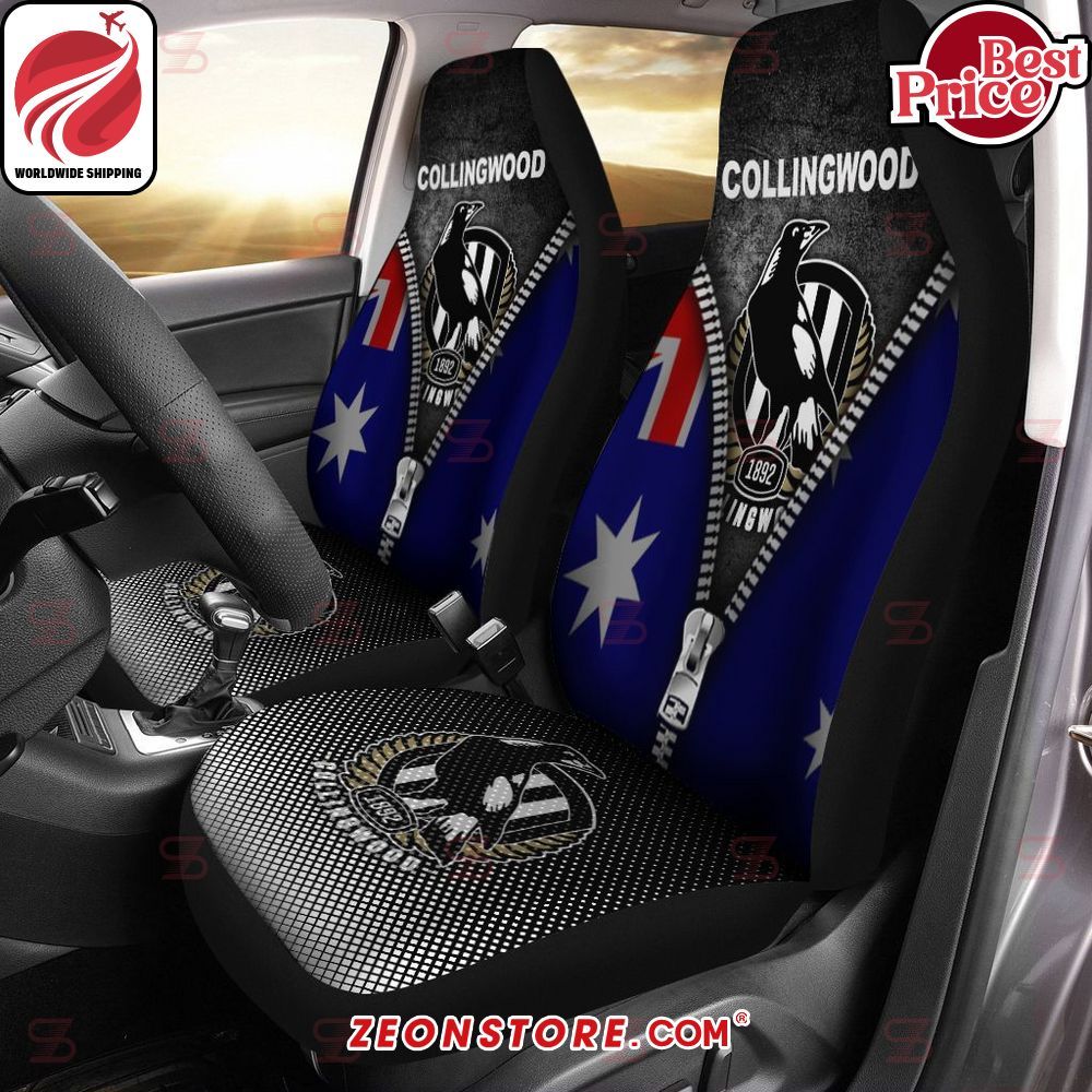 Collingwood Magpies 1892 Car Seat Cover
