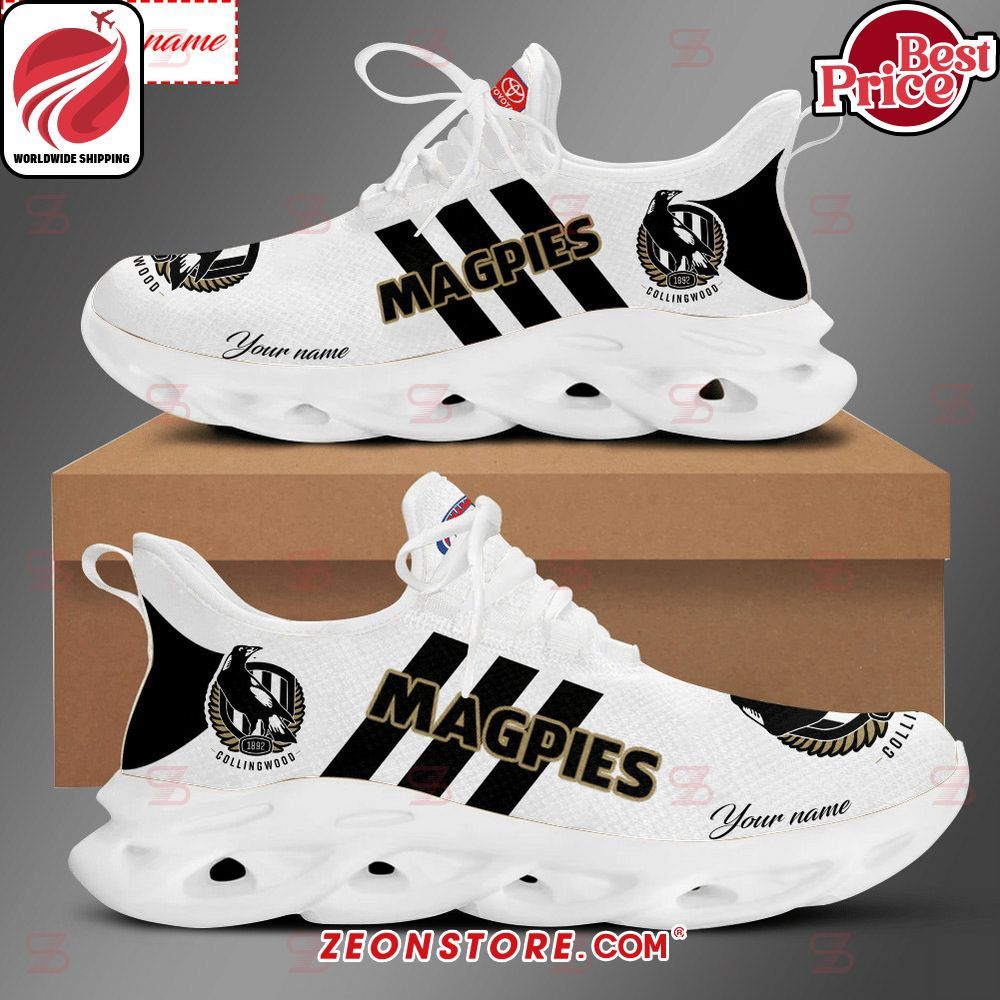 Collingwood Magpies Custom Clunky Max Soul Shoes