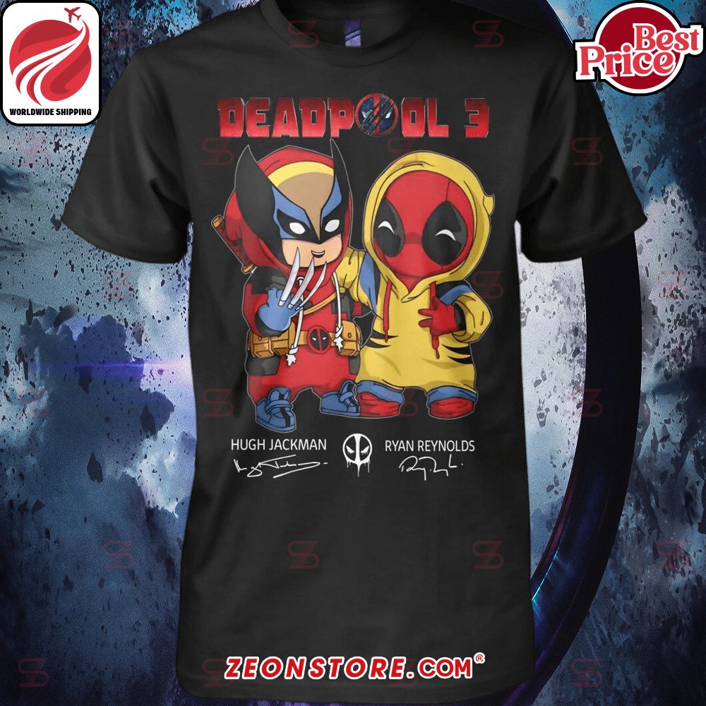Deadpool 3 Stitch Cosplay Wolverine Hoodie Shirt