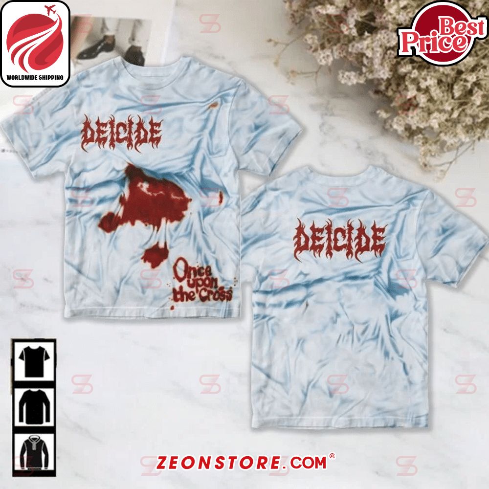 Deicide Once Upon the Cross Album Cover Shirt