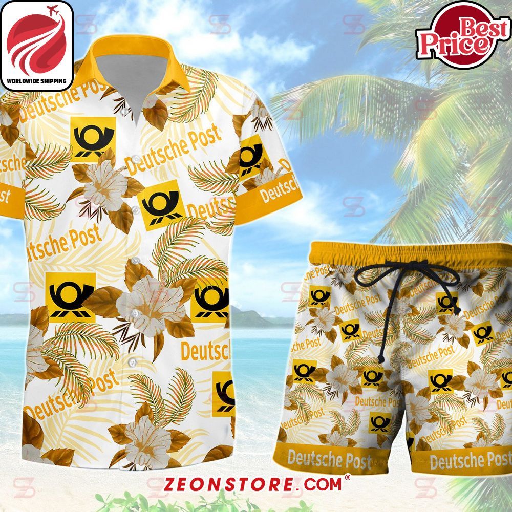 Deutsche Post Hawaiian Shirt Short