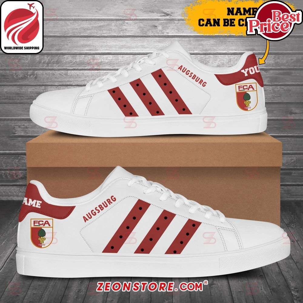 FC Augsburg Custom Stan Smith Low Top Shoes