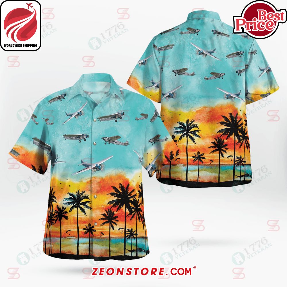 Ford Trimotor Hawaiian Shirt