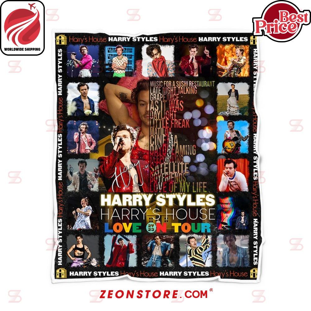 Harry Styles Harry's House Love On Toir Blanket