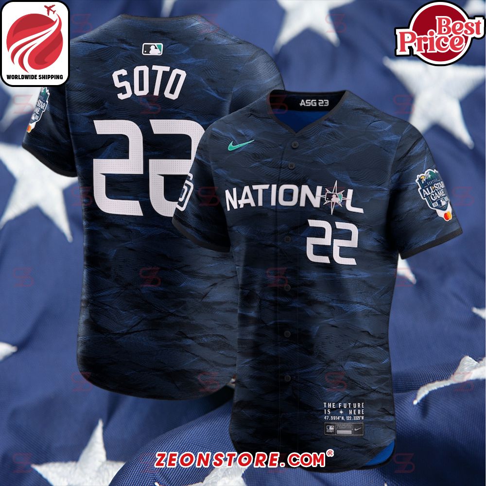 Juan Soto National League Nike 2023 MLB All-Star Game Vapor Royal Baseball  Jersey - Zeonstore - Global Delivery
