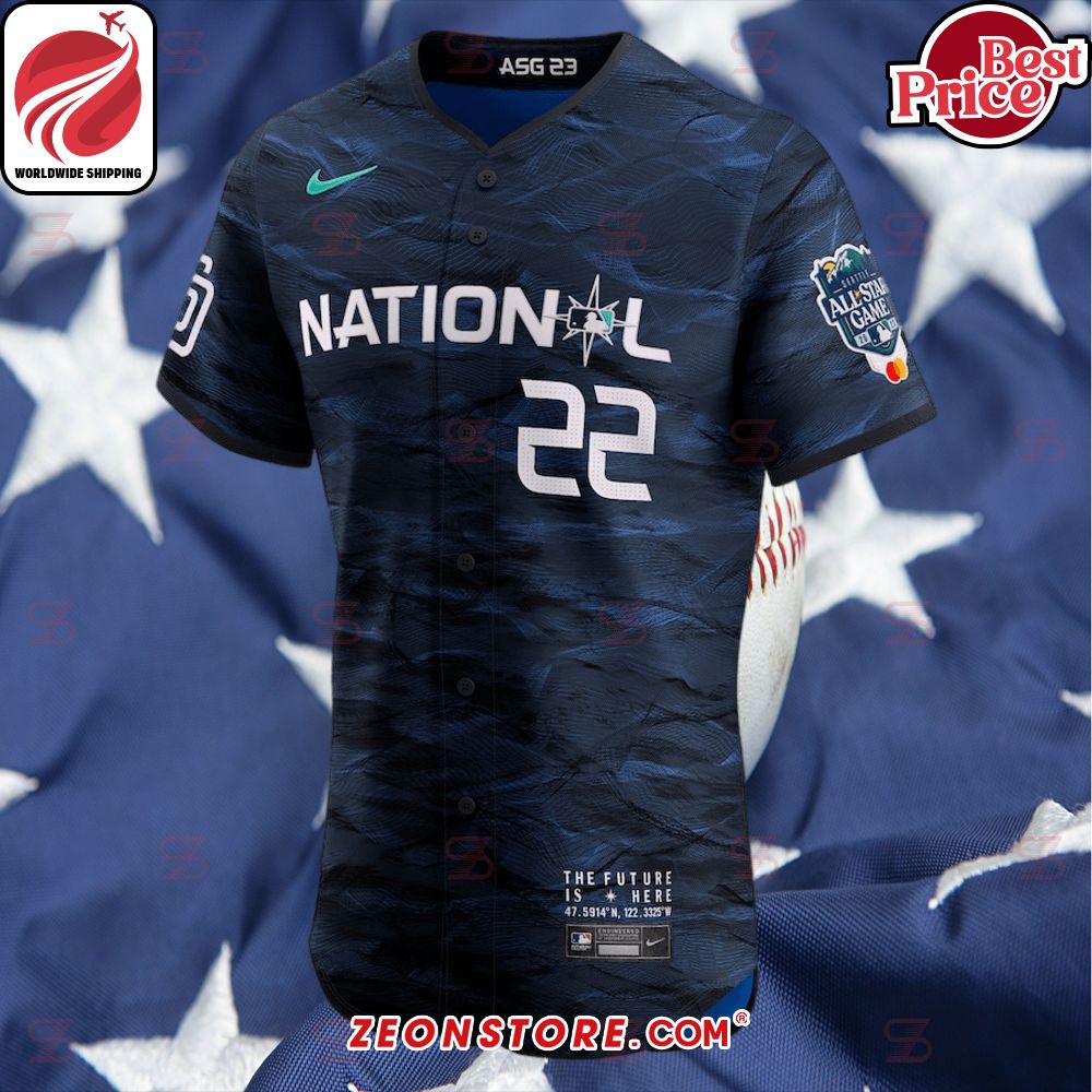 Pete Alonso National League 2023 MLB All Star Game Royal Jersey