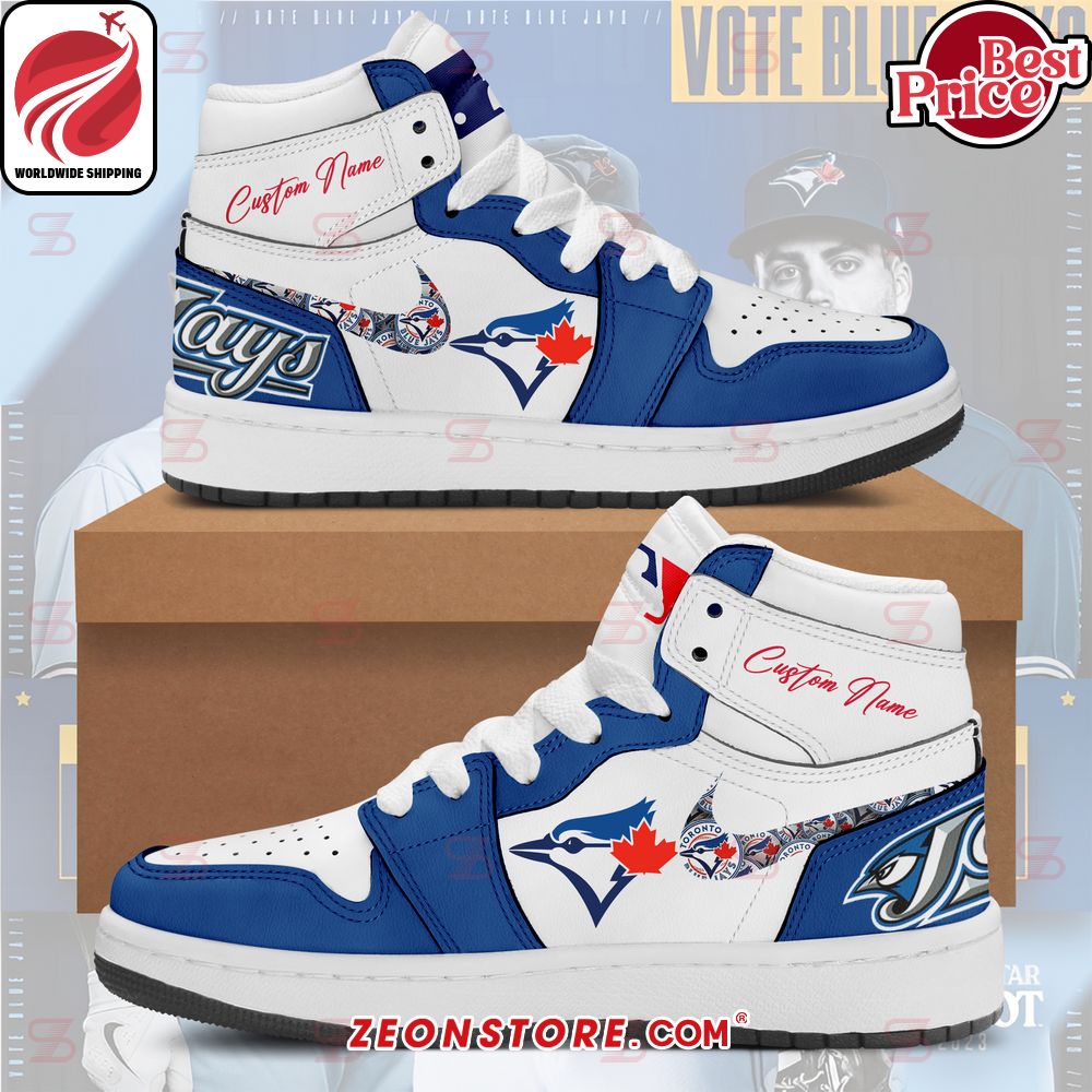 MLB Toronto Blue Jays Air Jordan High Top Shoes