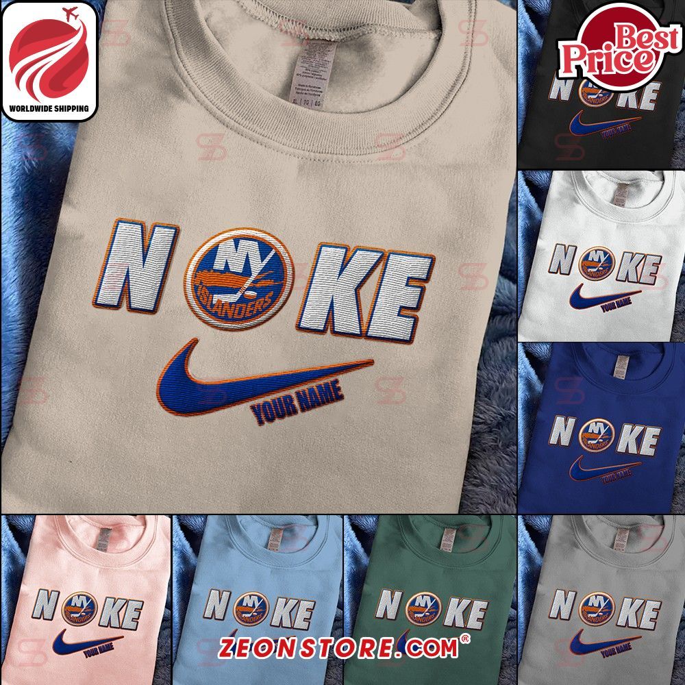 New York Islanders Nike Embroidered Shirt Hoodie