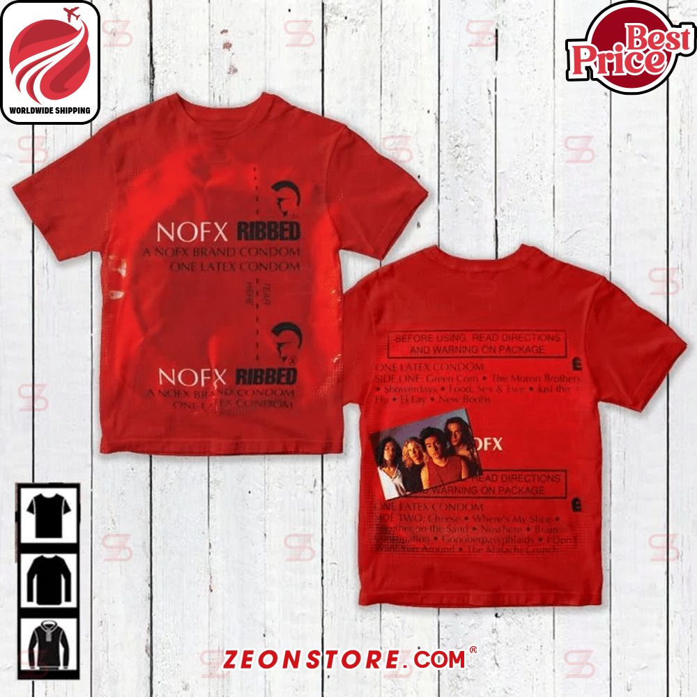 NOFX Ribbed Album Cover Shirt