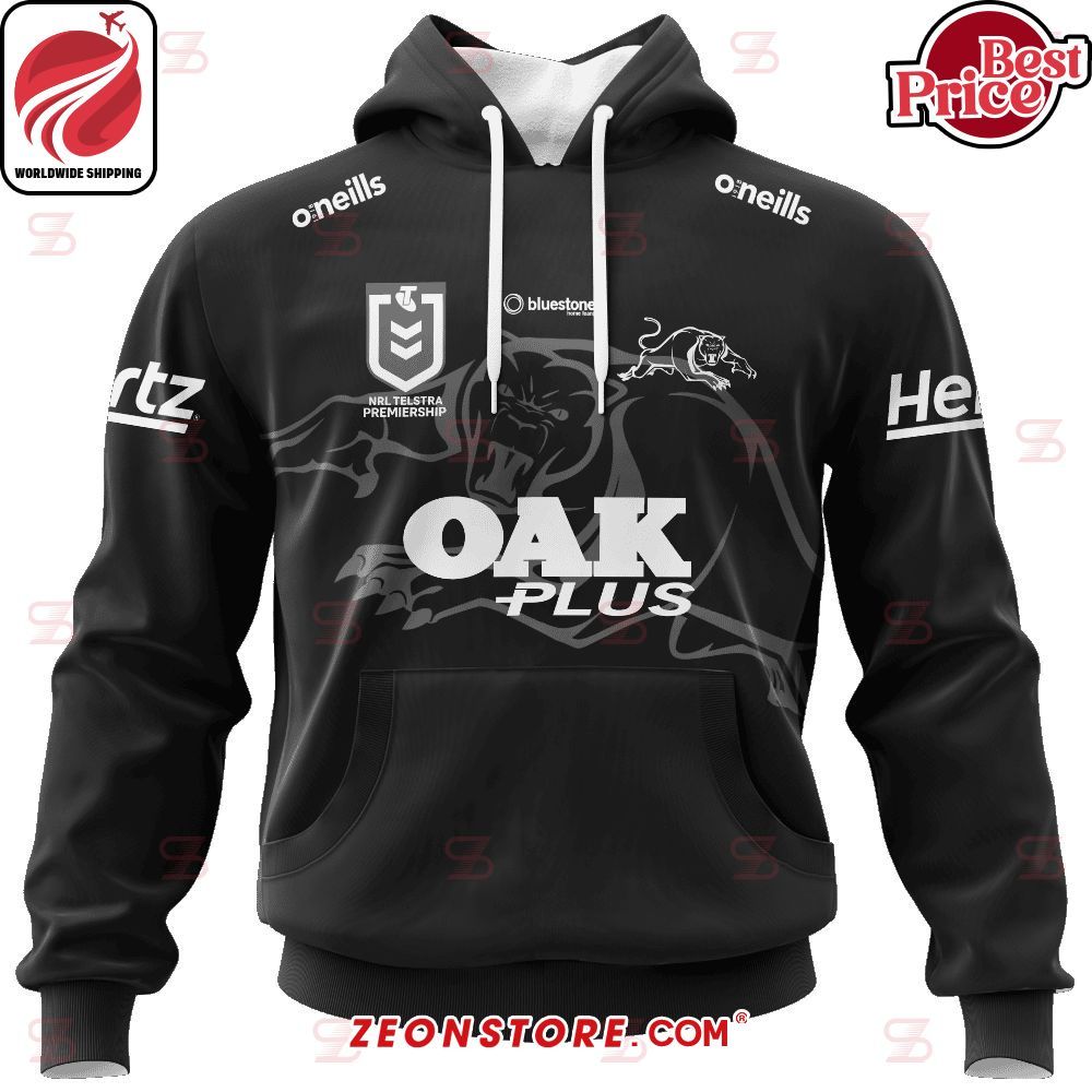 NRL Penrith Panthers Special Monochrome Shirt Hoodie