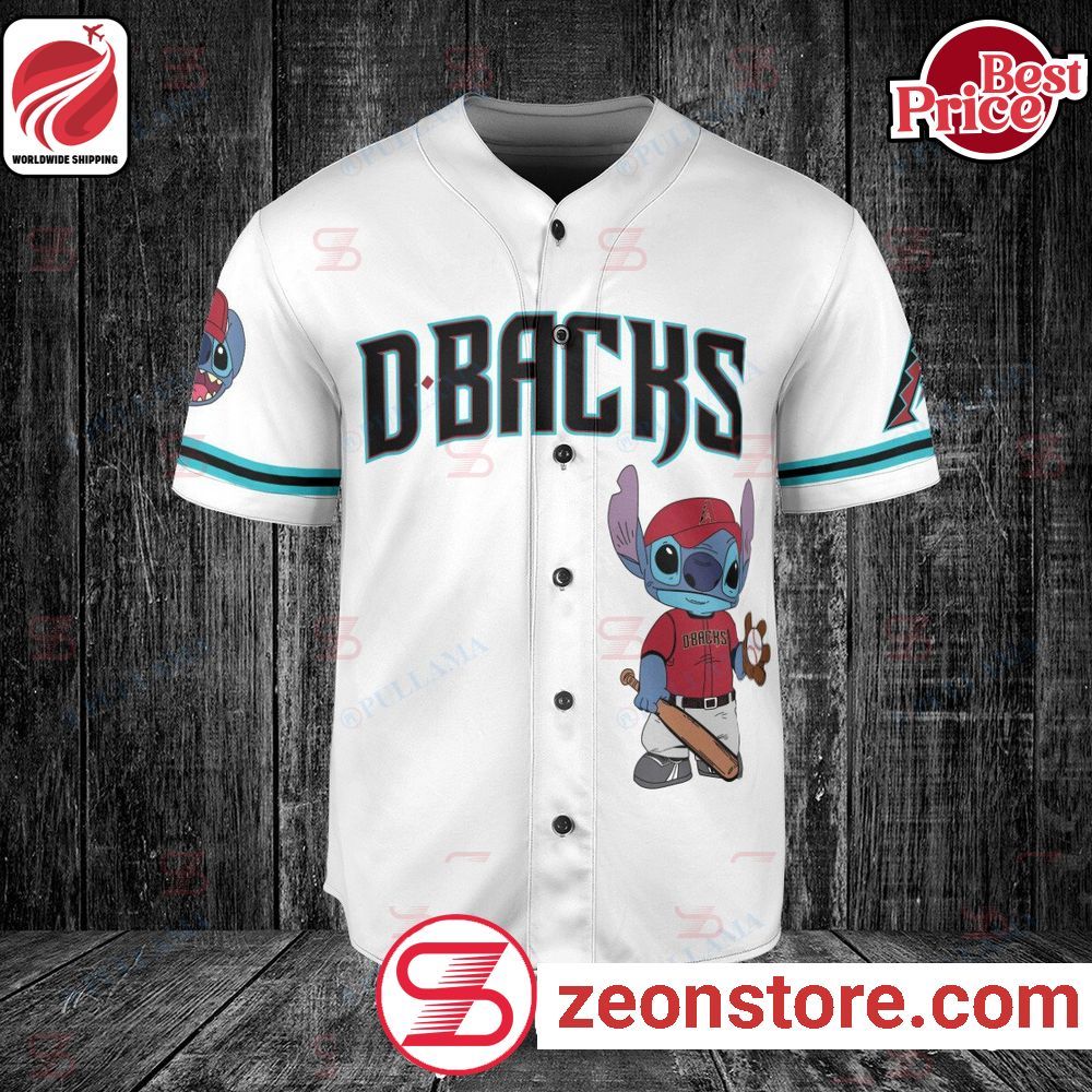 Personalized Arizona Diamondbacks Stitch Baseball Jersey