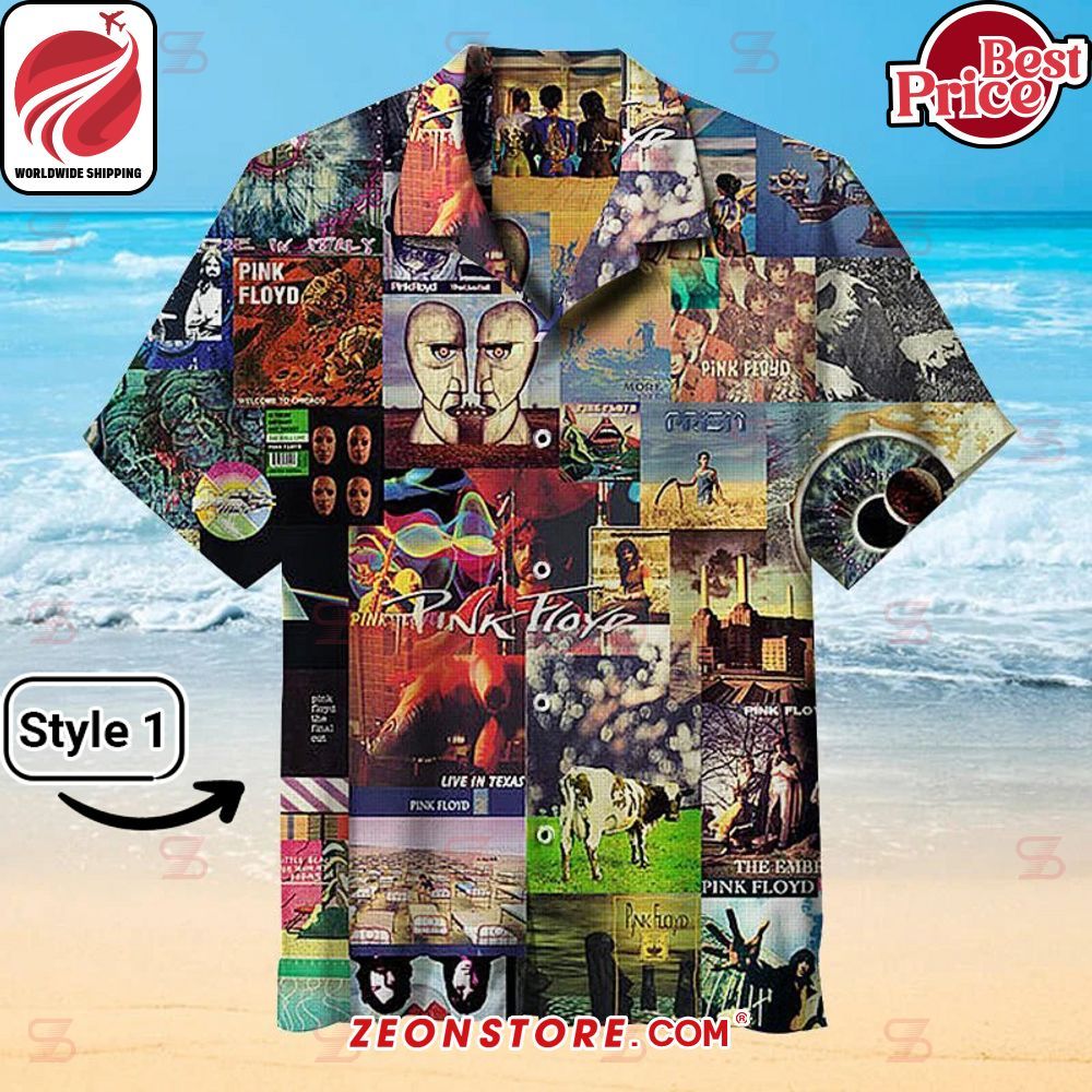 Pink Floyd Collage Universal Hawaiian Shirt