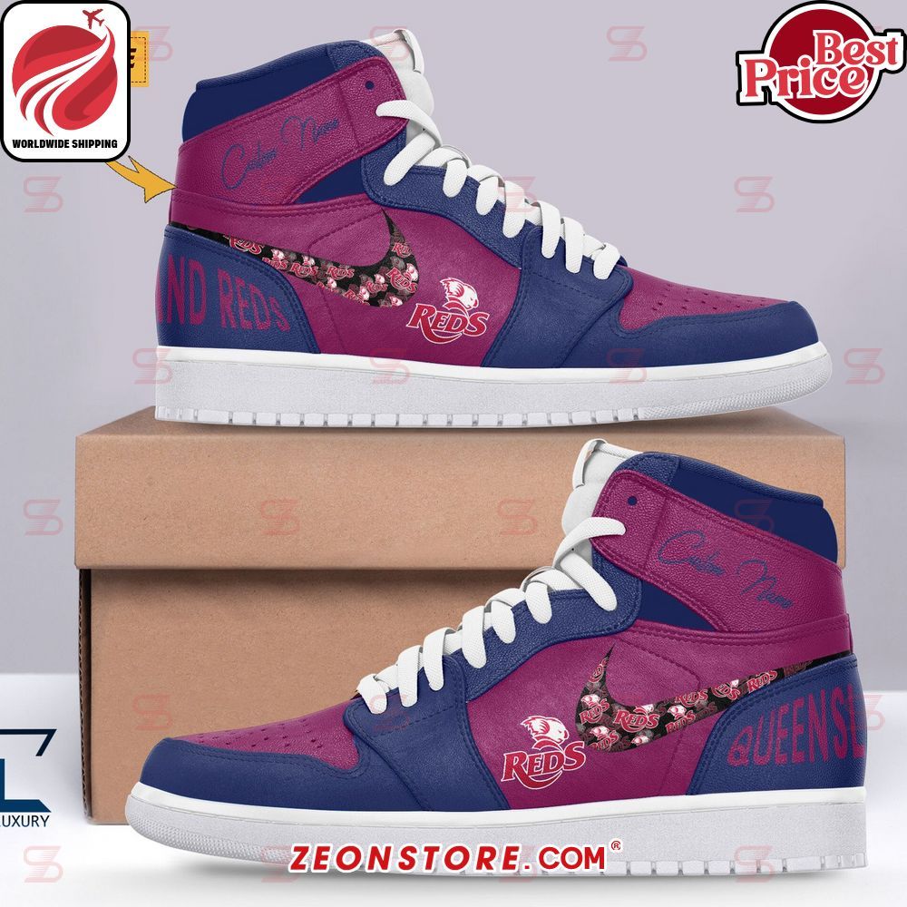 Queensland Reds Super Rugby Pacific Air Jordan High Top Shoes
