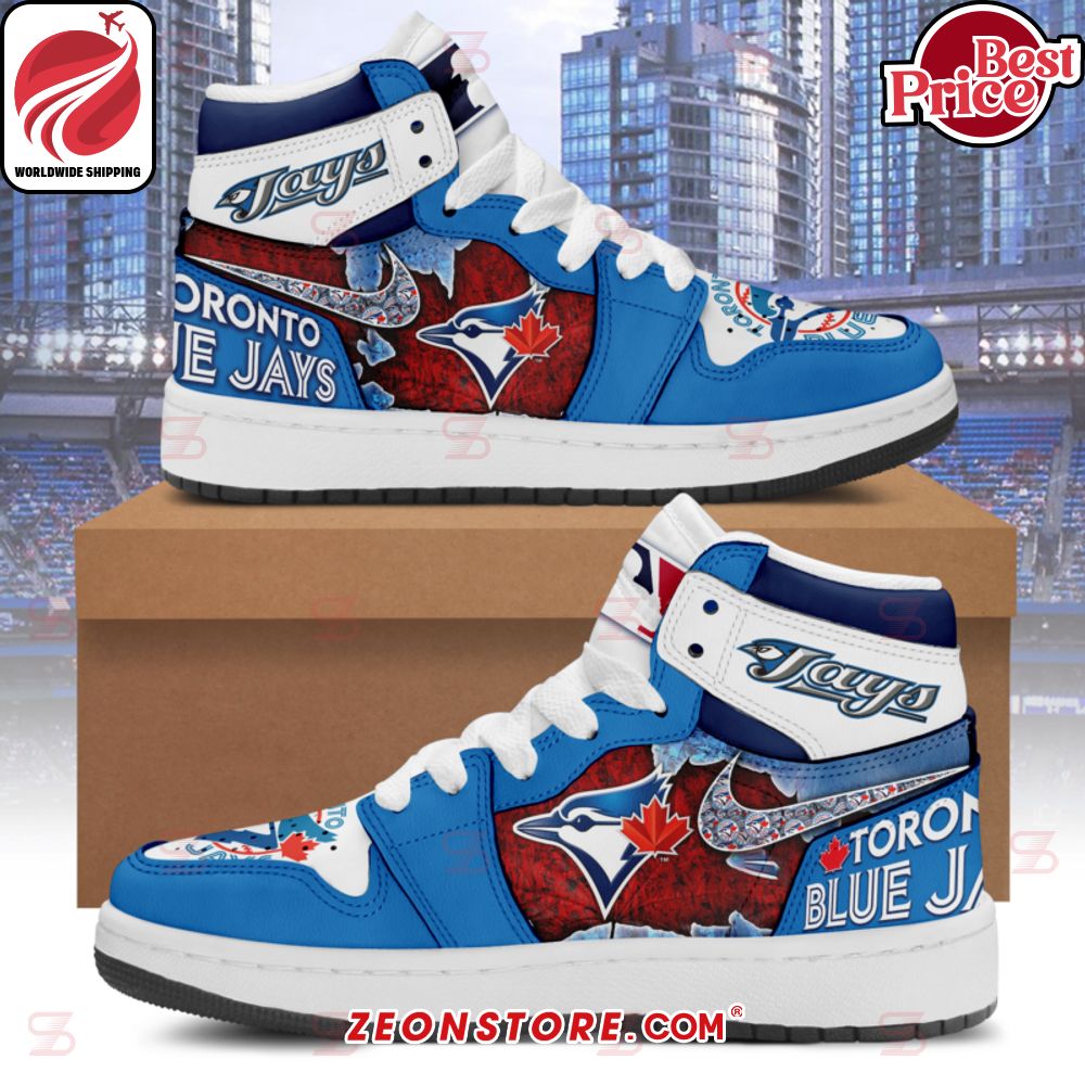 Toronto Blue Jays 2023 Air Jordan High Top Shoes