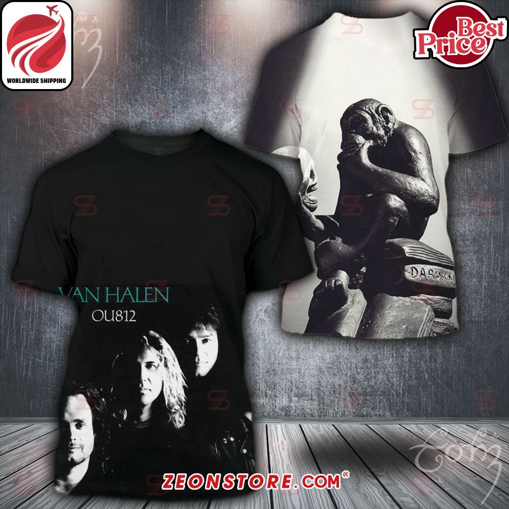 Van Halen OU812 Album Cover Shirt Hoodie