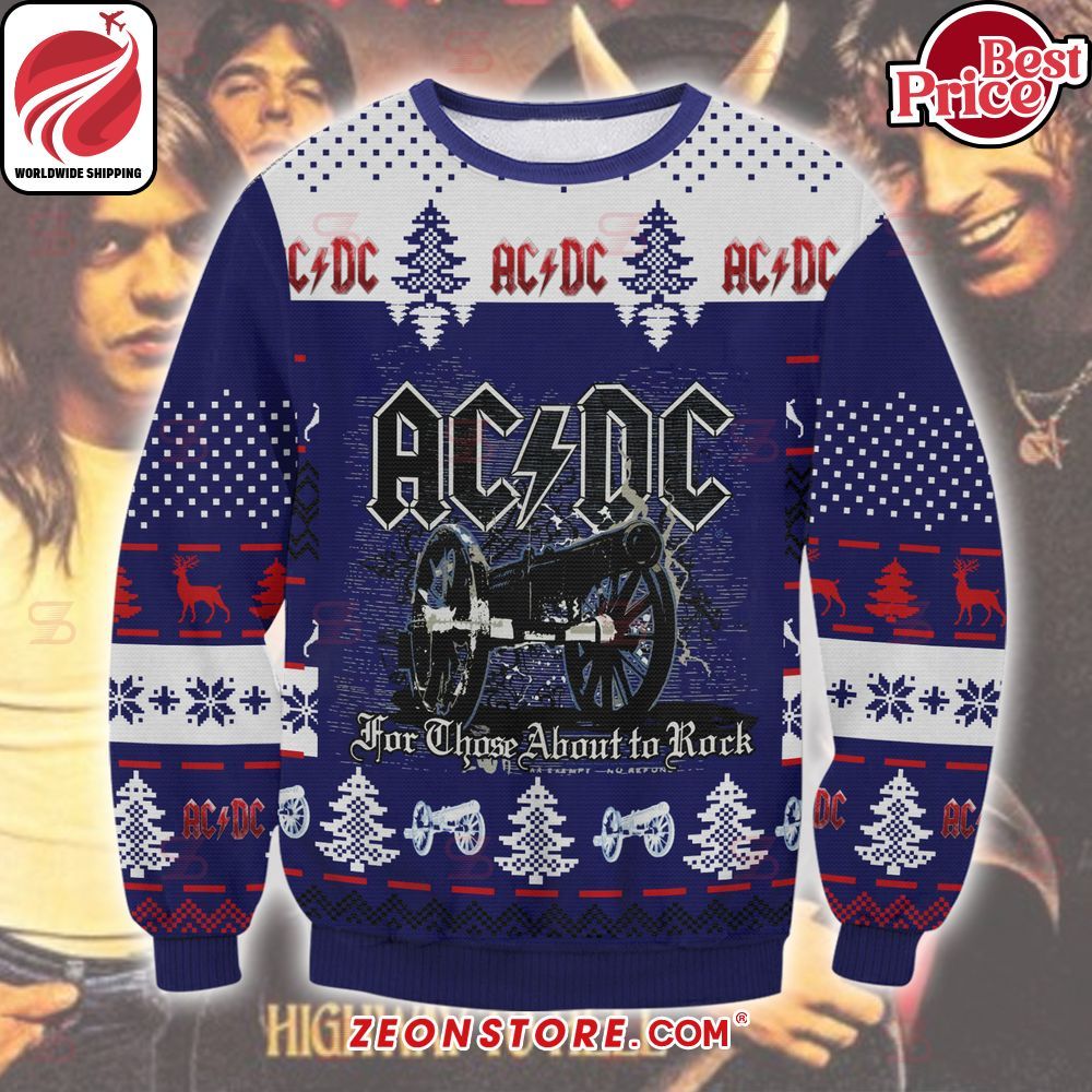 ACDC For Those About To Rock Sweater