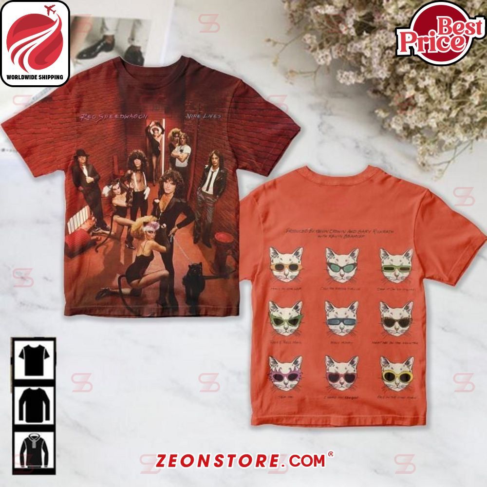Aerosmith Nine Lives Album Cover Shirt