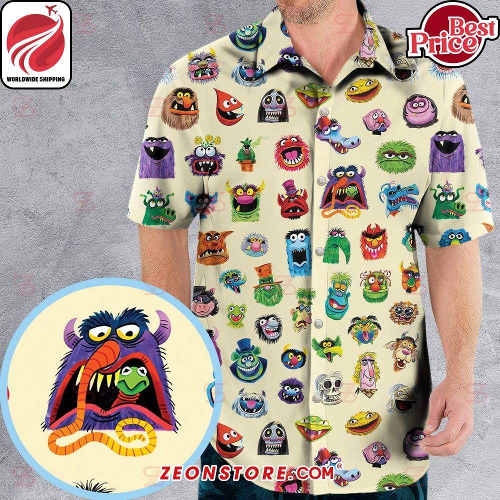 All Of 'Em Muppets Characters The Muppet Show Hawaiian Shirt