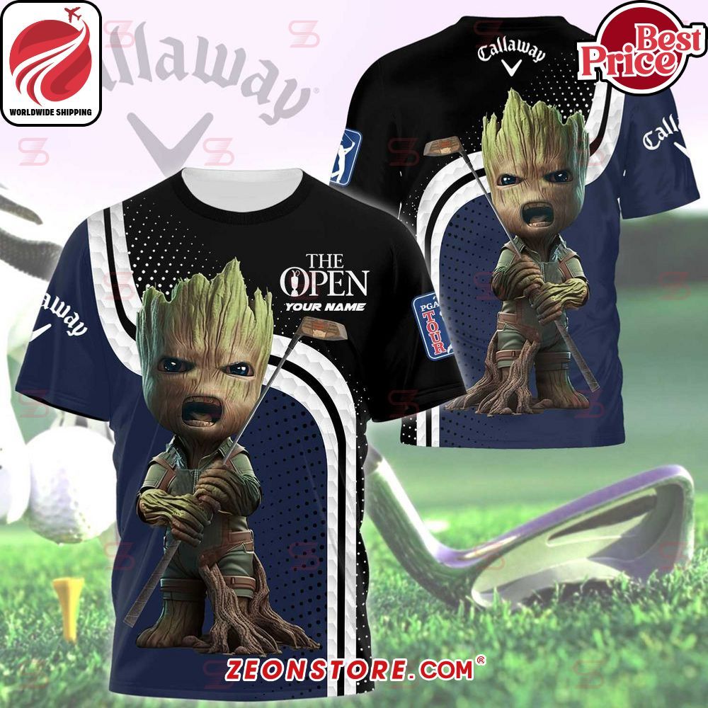 Baby Groot Callaway Masters Tournament Custom Hoodie Shirt