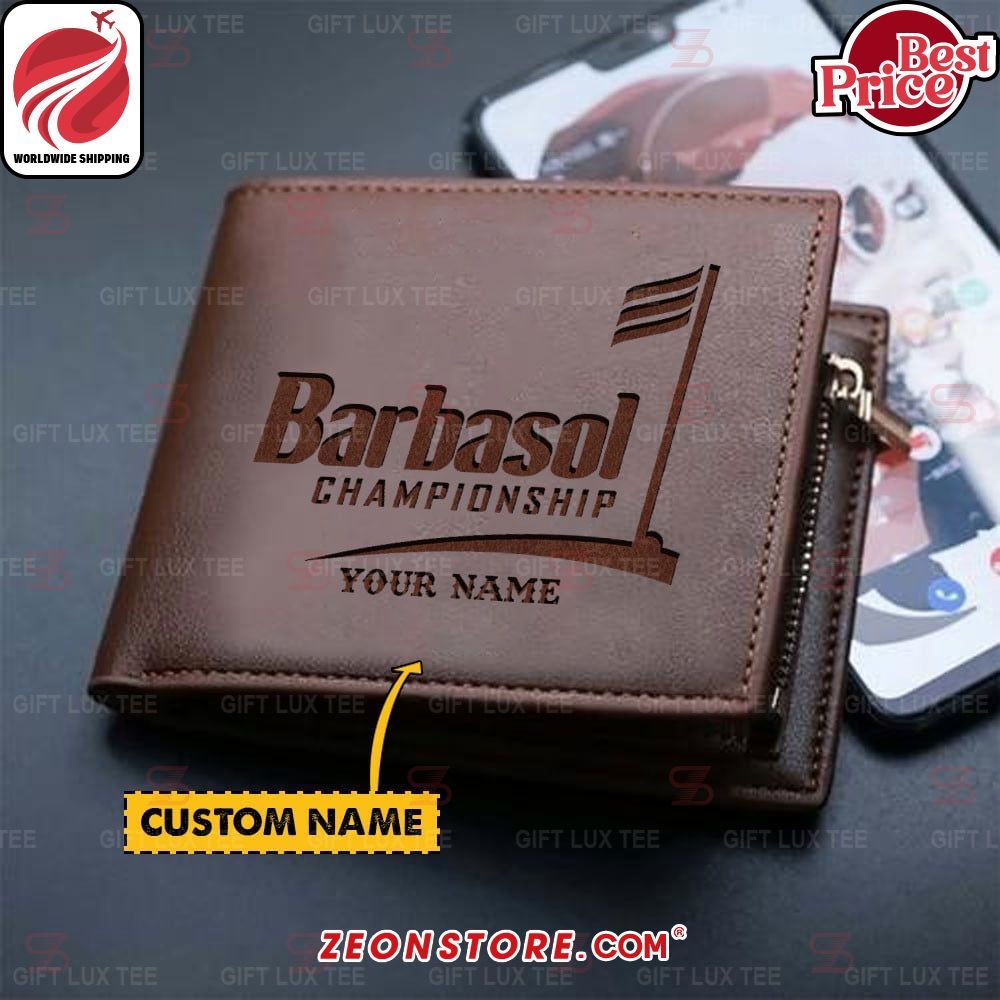 Barbasol Championship Leather Wallet