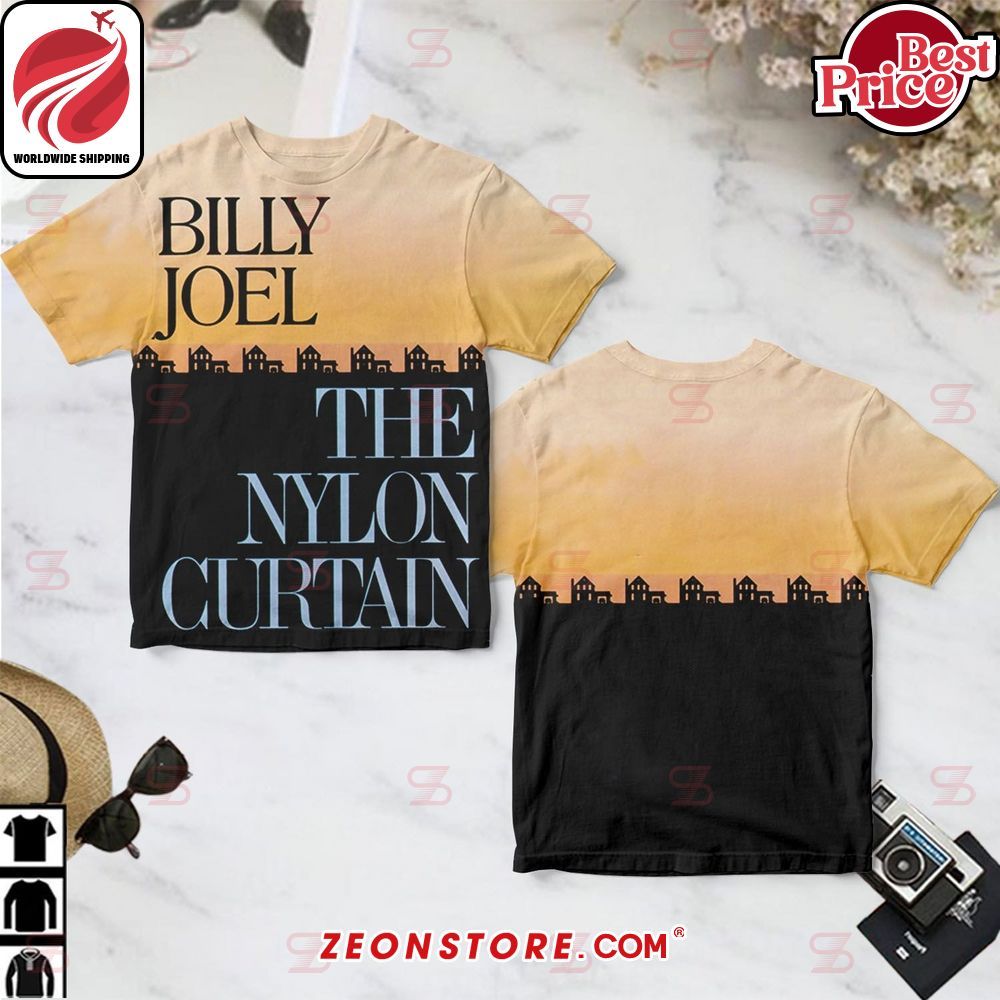 Billy Joel The Nylon Curtain Album Cover Shirt