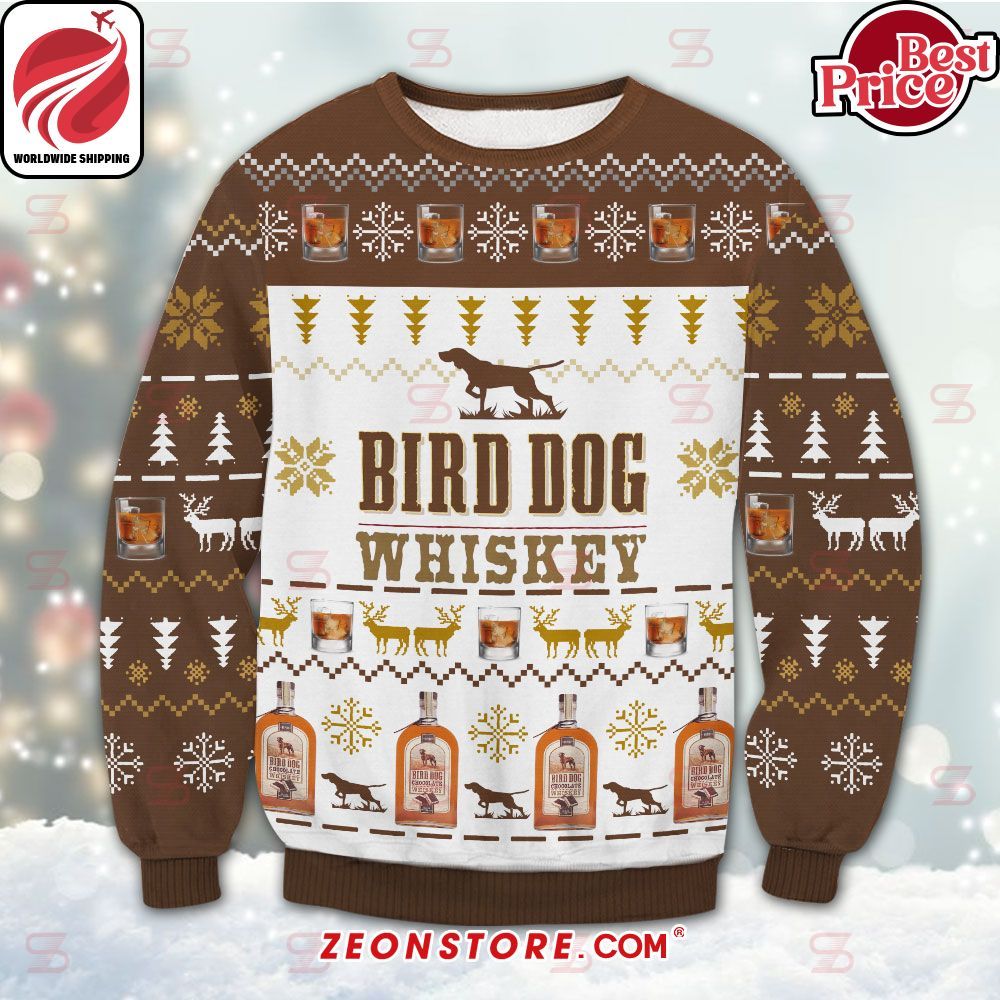 Bird Dog Chocolate Whiskey Ugly Sweater