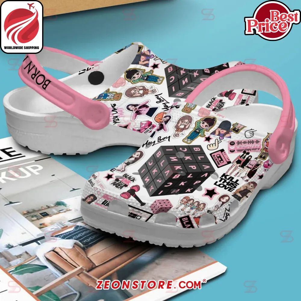 Blackpink Born Pink Crocs Clog Shoes - Zeonstore News