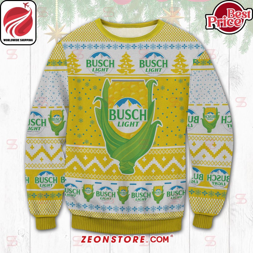 Busch Light Corn Sweater