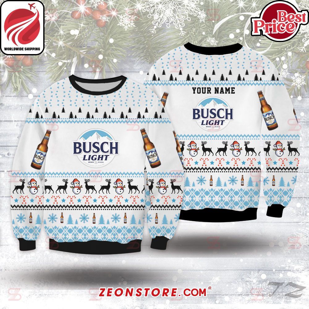 Busch Light Custom Sweater Sweatshirt