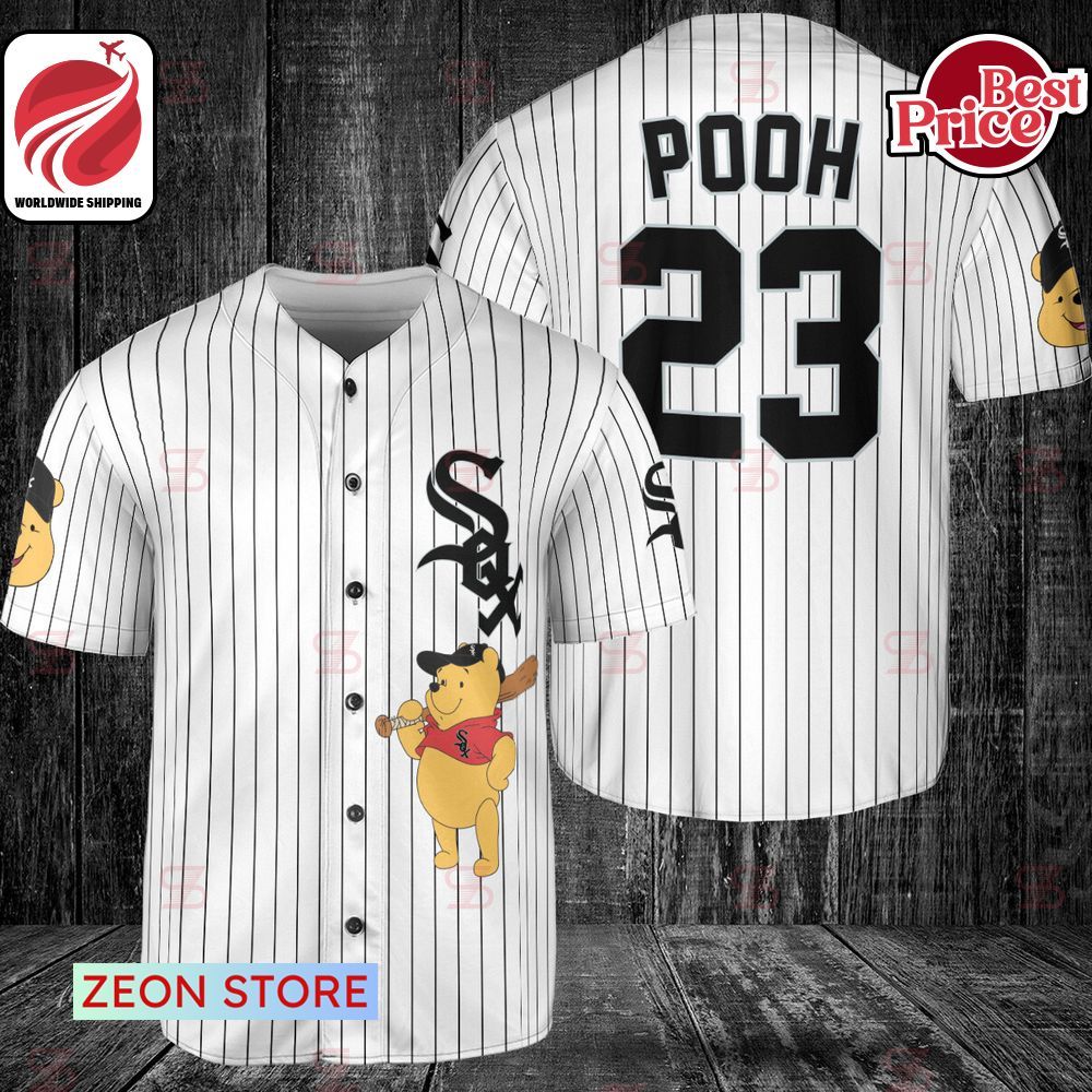 Chicago White Sox Winnie-the-Pooh Baseball Jersey