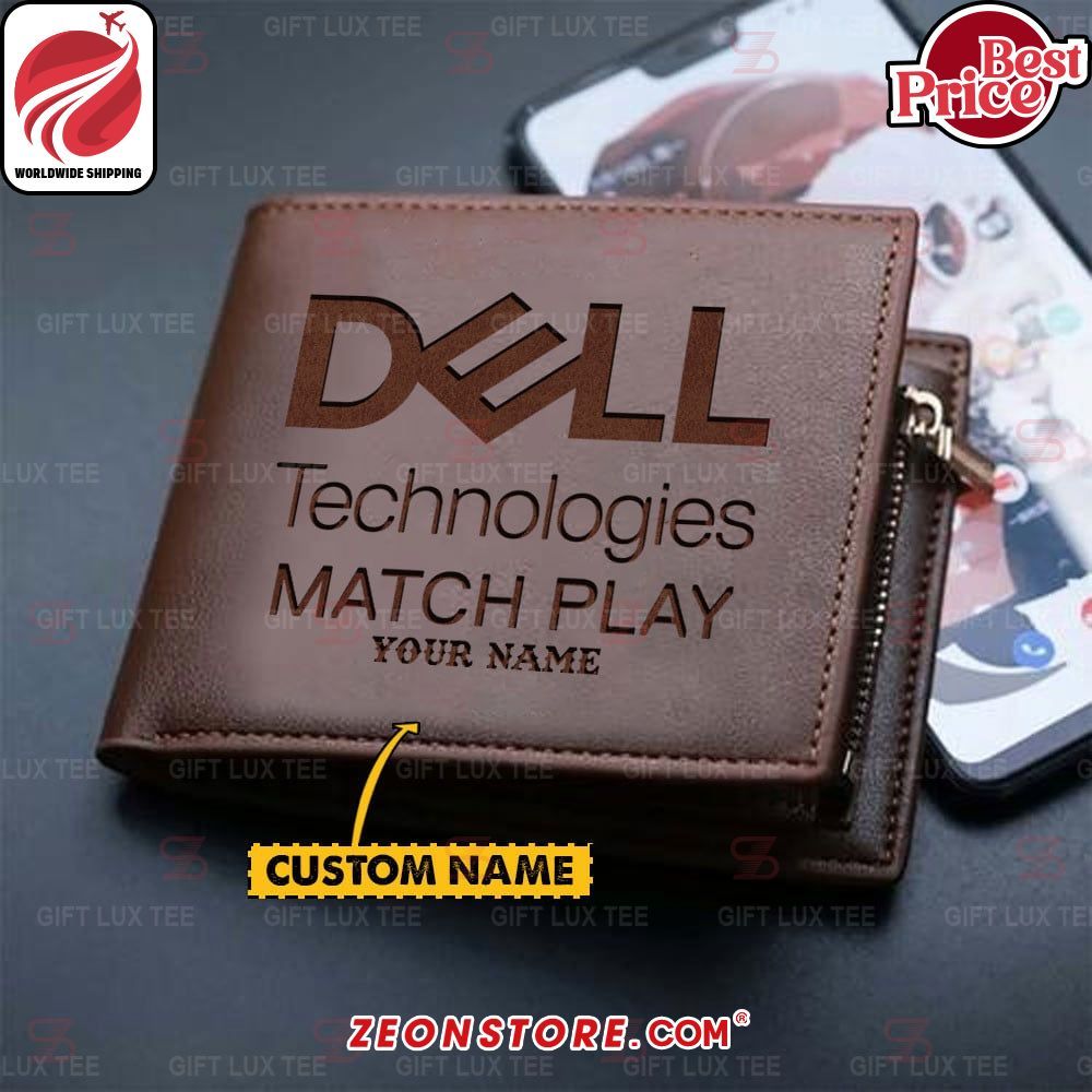 Dell Technologies Match Play Leather Wallet