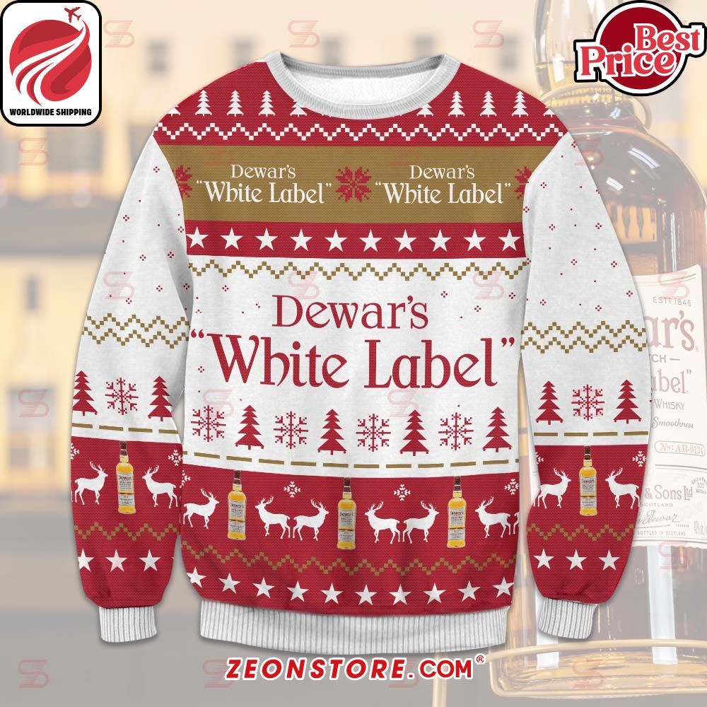 Dewar's White Label Ugly Sweater