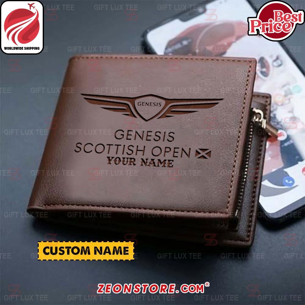 Genesis Scottish Open Leather Wallet