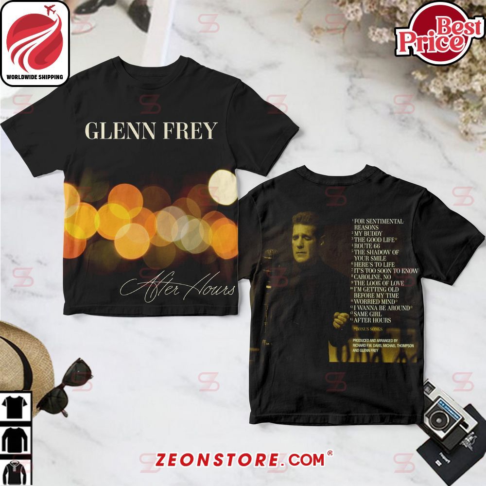 Glenn Frey After Hours Album Cover Shirt