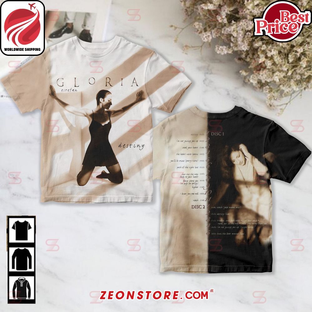Gloria Estefan Destiny Album Cover Shirt