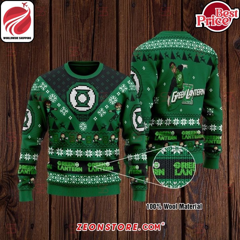 Green Lantern DC Comics Ugly Sweater