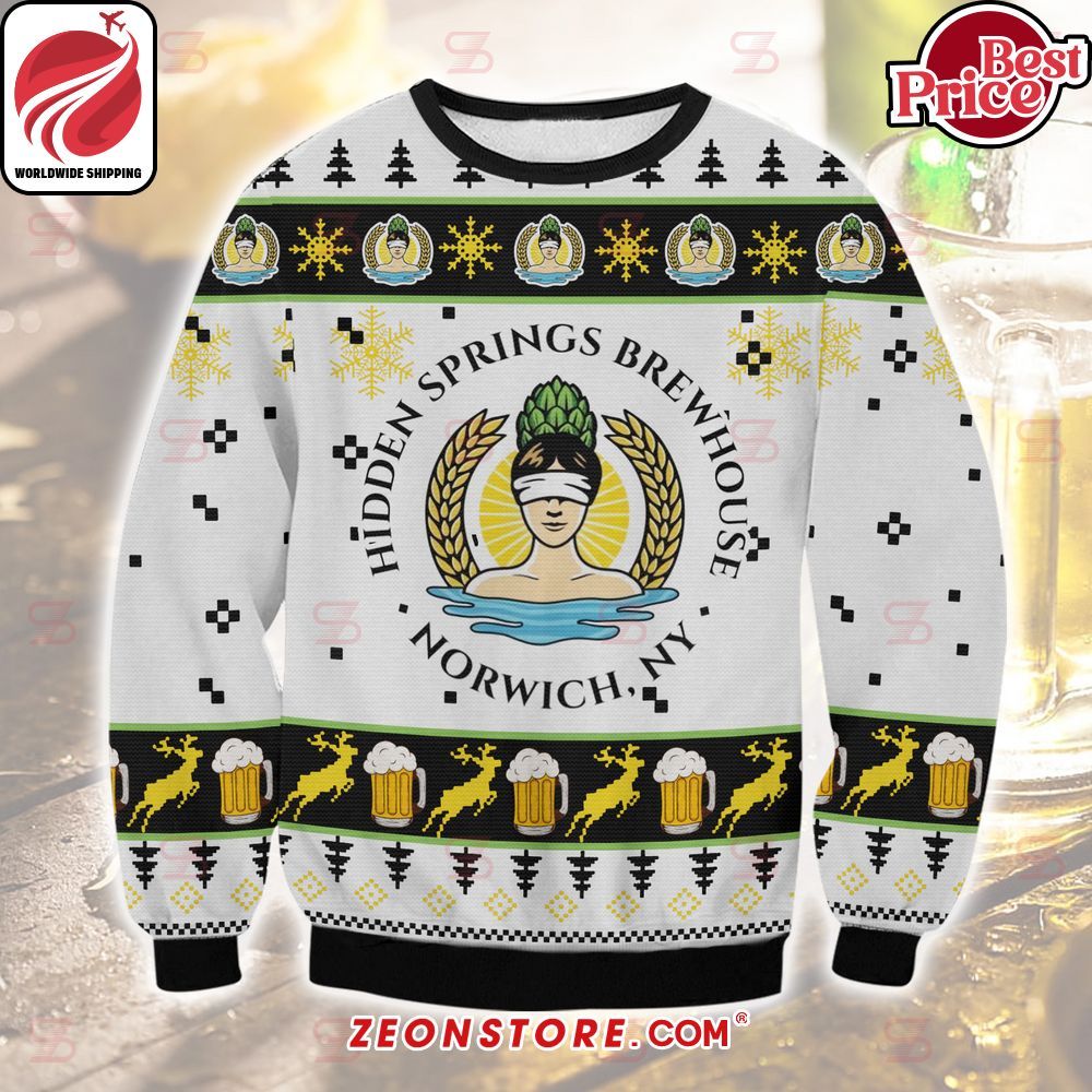 Hidden Springs Brewhouse Ugly Sweater