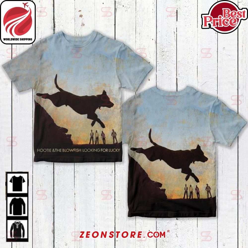 Hootie & the Blowfish Looking for Lucky Album Cover Shirt