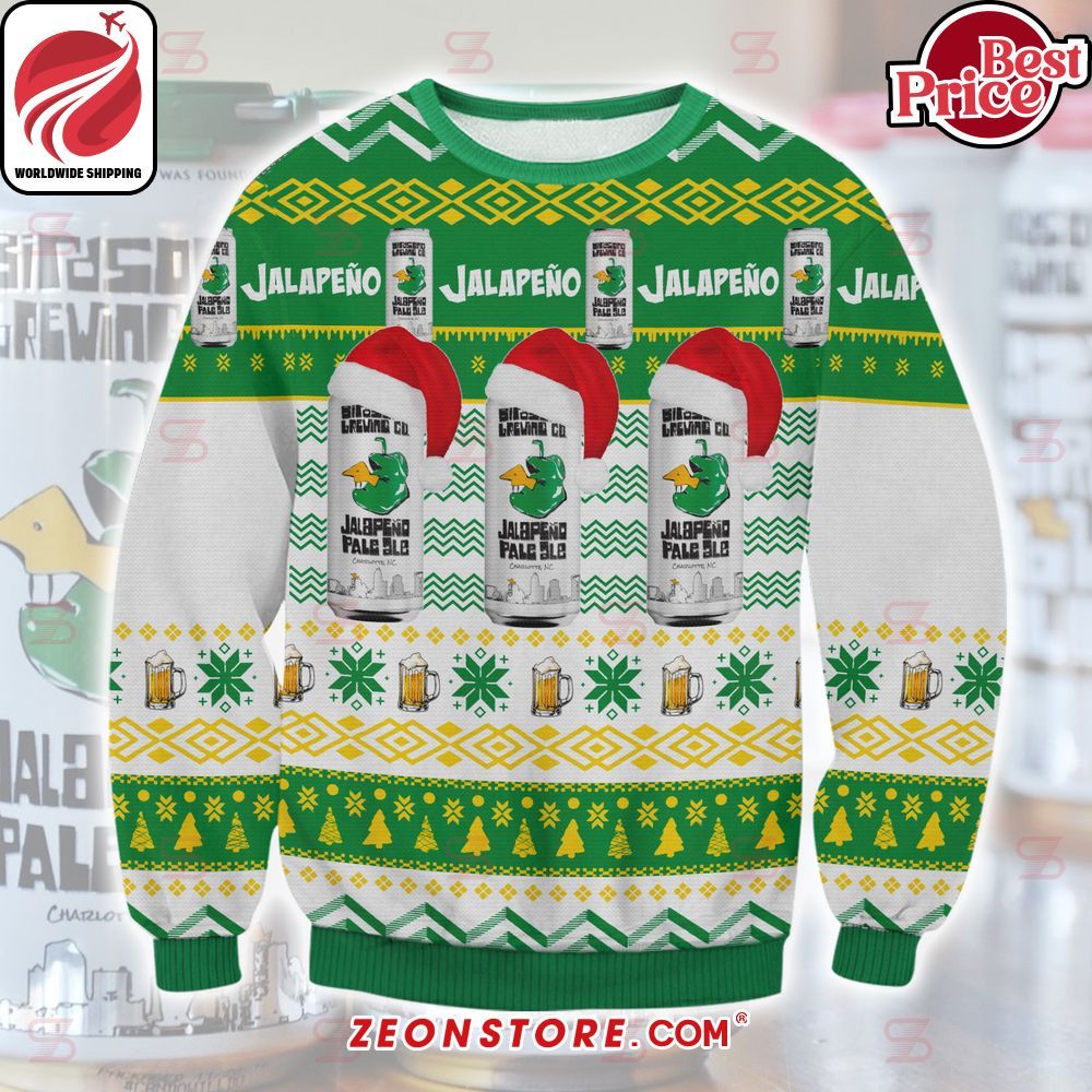 Jalapenos Pale Ale Ugly Sweater