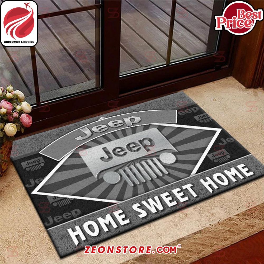 Jeep Home Sweet Home Doormat