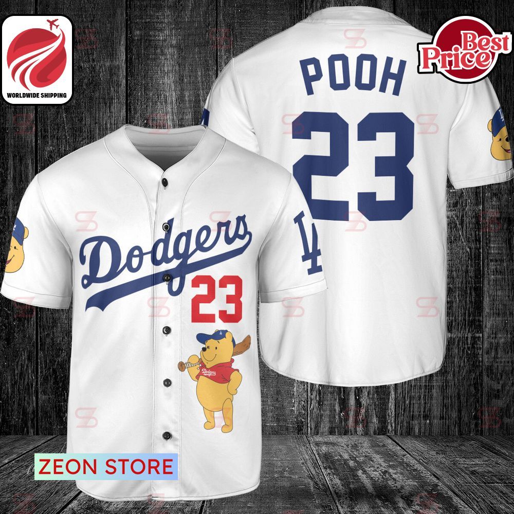 Los Angeles Dodgers Winnie-the-Pooh Baseball