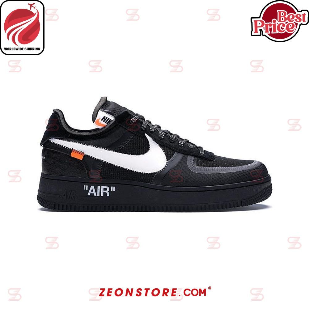 Low Off-White Black White Nike Air Force 1