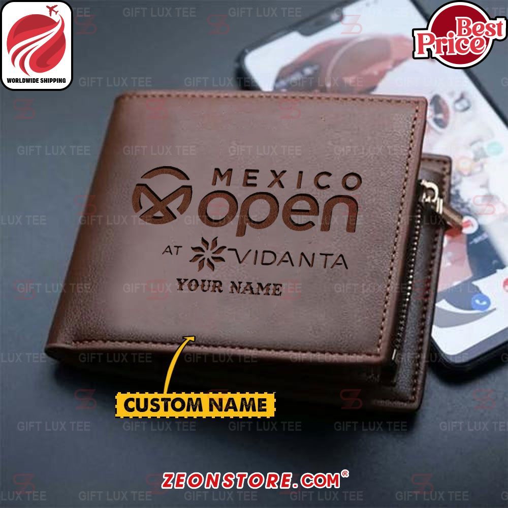 Mexico Open at Vidanta Leather Wallet